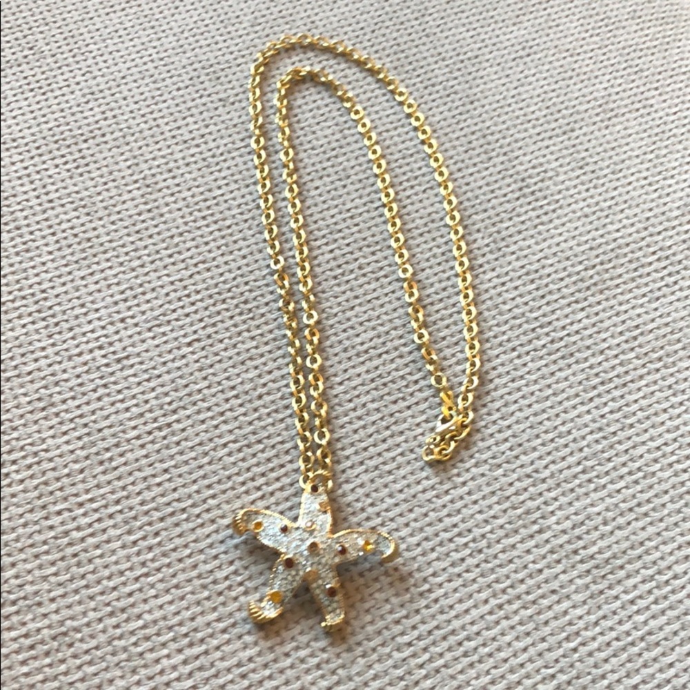 Kenneth Jay Lane starfish necklace